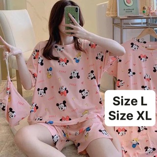 Bộ mặc nhà hoạt hình kute