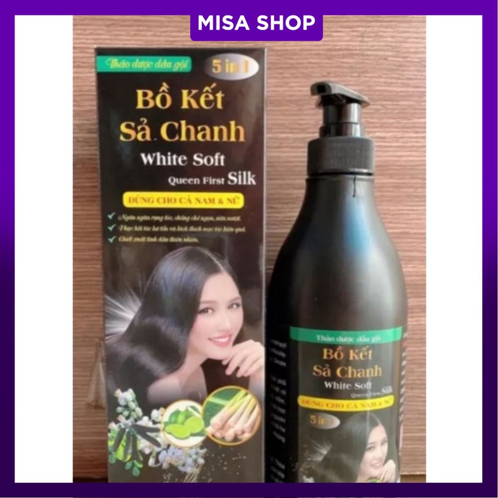 DẦU GỘI THẢO DƯỢC BỒ KẾT SẢ CHANH 800ML , DÙNG ĐƯỢC CHO CẢ NAM VÀ NỮ ,LÀM BÓNG MƯỢT VÀ MỀM MẠI HƠN CHO MÁI TÓC CỦA BẠN.