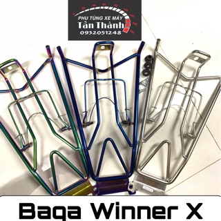 Baga giữa Winner X inox, Xanh titan, 7 màu (kiểu 3) - Đồ Chơi Xe Máy