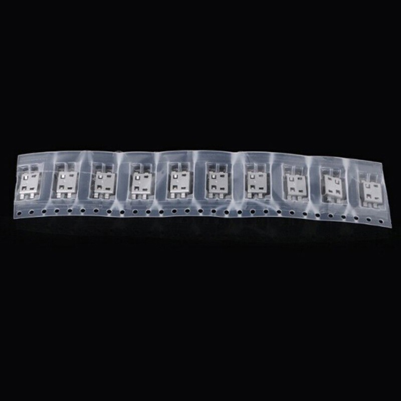 Set 10 Đầu Nối Chuyển Đổi Cổng Type B Micro Usb 5 Pin