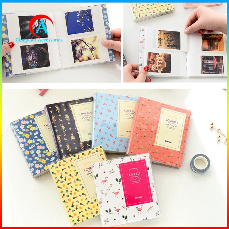 Album Đựng Ảnh 64 Ngăn Cho Fujifilm Instax Mini 8, 9 7s 50 90 Film