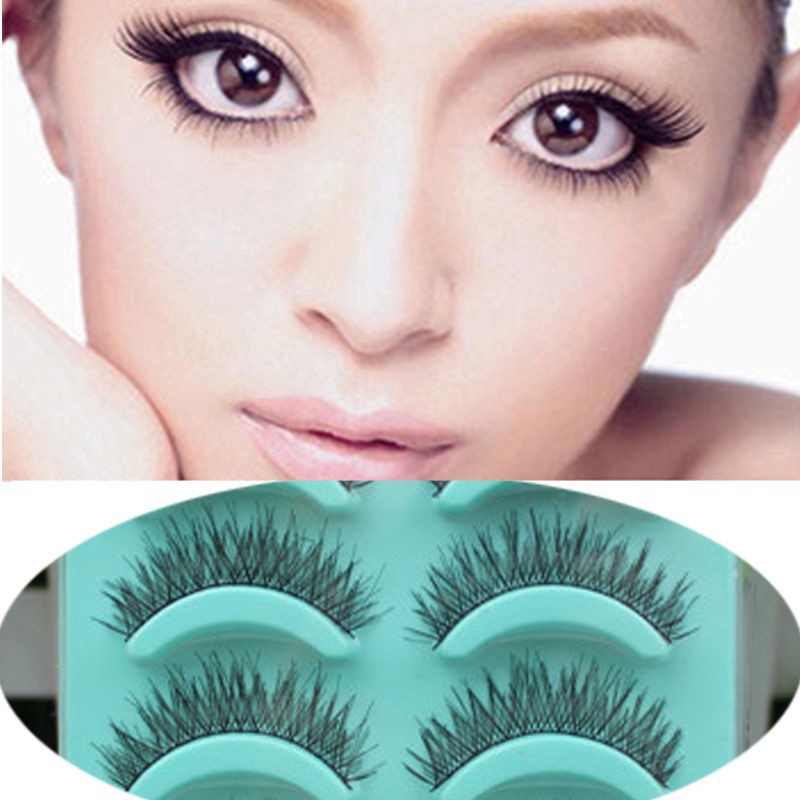 Set 5 cặp lông mi giả 3D dài và dày tự nhiên