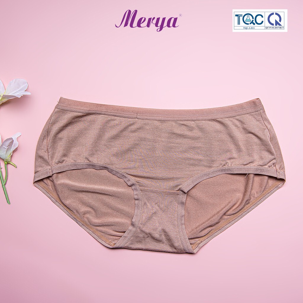 Combo 3 Quần Lót Nữ MERYA B026 cotton mềm mại , cạp trung ,viền mỏng, Kiểu dáng Basic