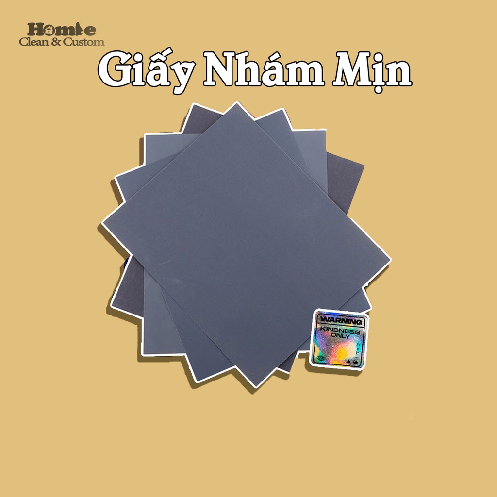 Giấy NHÁM CAO CẤP loại mịn, dùng trong xử lý hậu kỳ hoặc quá trình CUSTOM