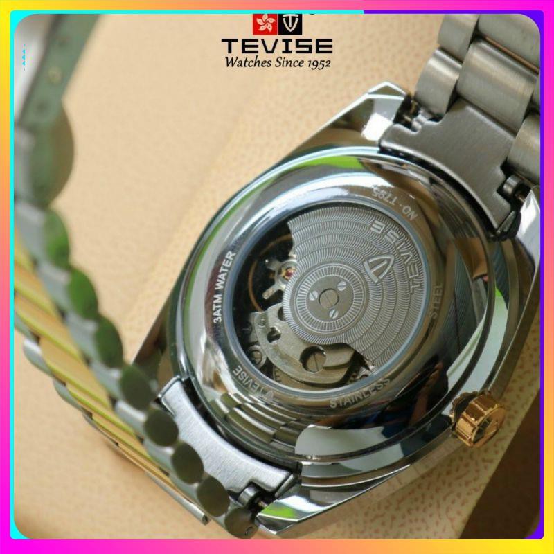 Đồng hồ cơ nam Tevise cơ lộ máy giá sinh viên, máy chạy cơ tự động cực chất, đẳng cấp [ Đồng Hồ Cơ ] | BigBuy360 - bigbuy360.vn