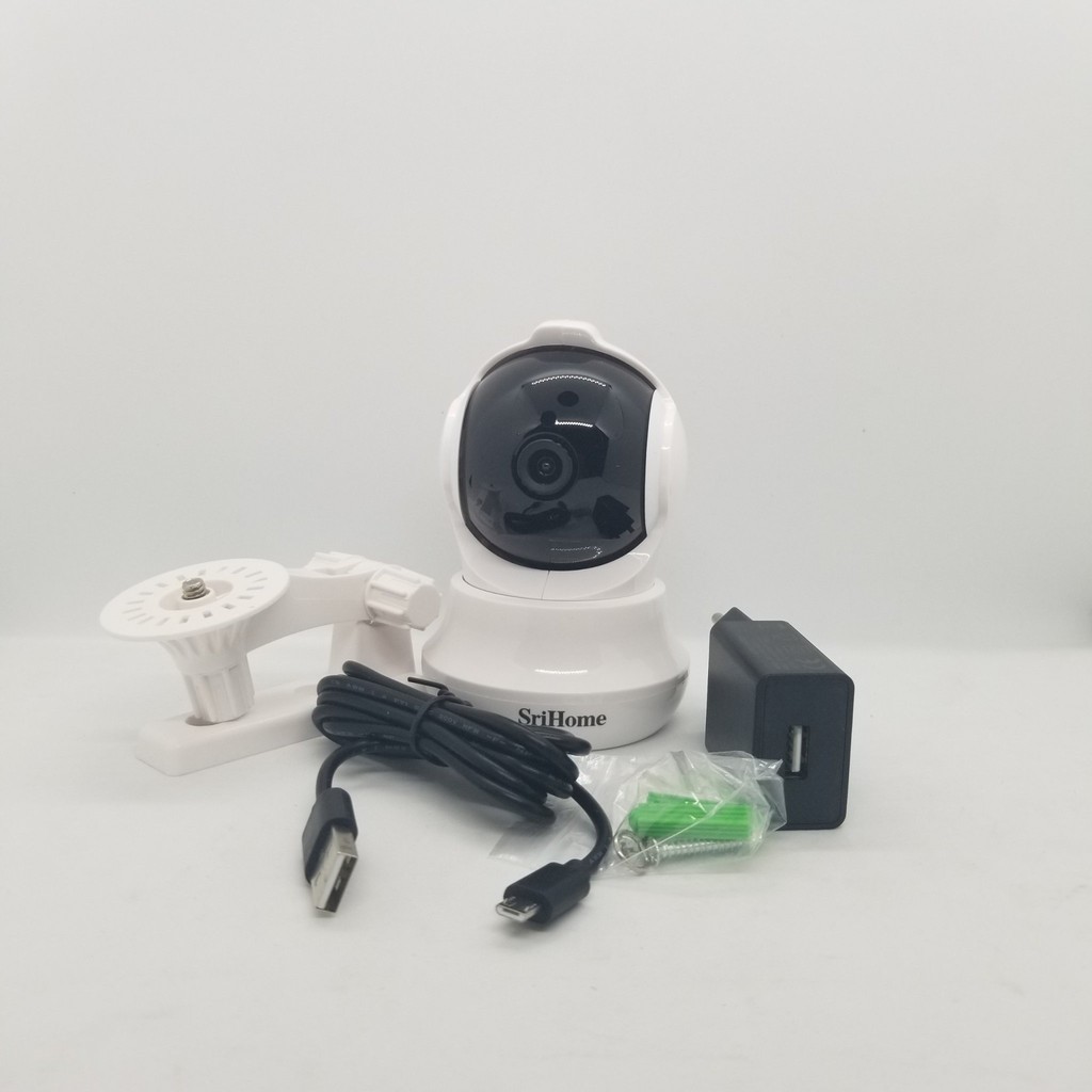 Camera IP WIFI Srihome SH020 3.0Mpx 2k, xoay 360 độ