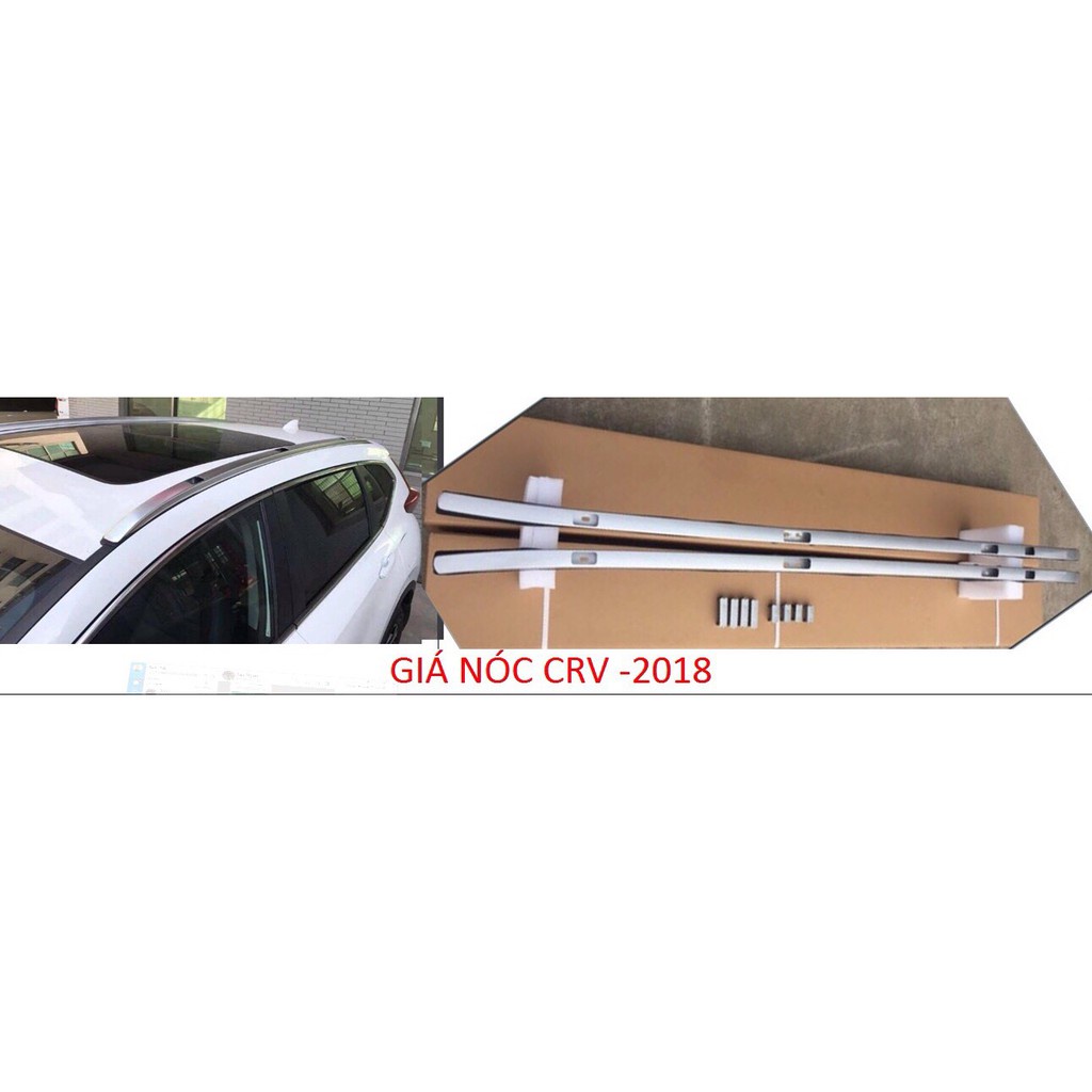 THANH GIÁ NÓC DỌC VÀ NGANG THẤP HONDA CRV CHẤT LIỆU HỢP KIM NHÔM CRV 2015-2018 - 2022