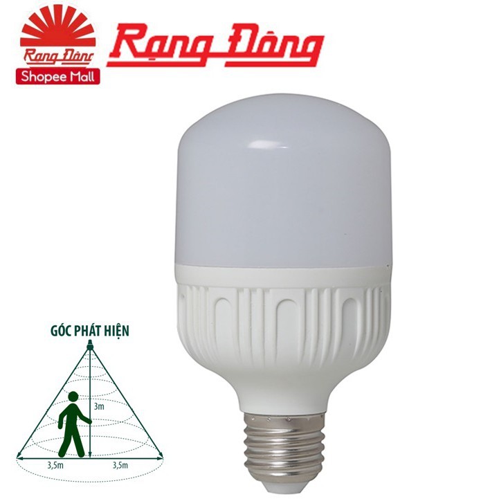 Đèn cảm biến radar 7W/9W/15W LED Rạng Đông