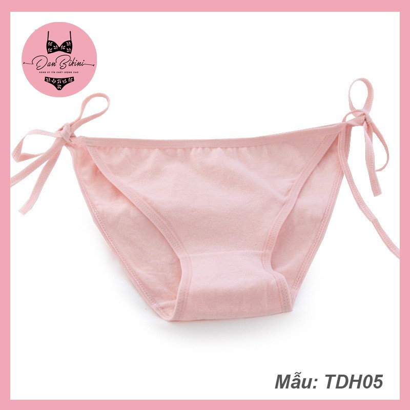 Quần Lót Nữ Cotton kháng khuẩn thoáng mát mảnh dây rút gợi cảm sexy mã C008