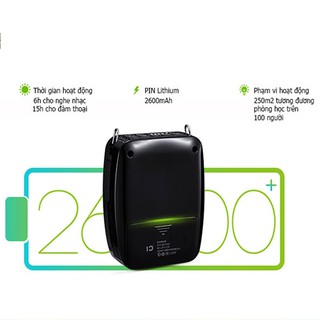 Máy trợ giảng không dây, có bluetooth Shidu SD-S92