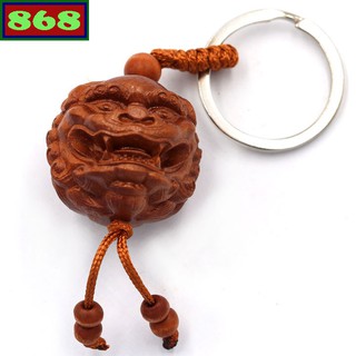 Combo 3 móc chìa khóa đầu kỳ lân 3D