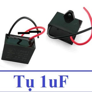 Tụ quạt trần - Tụ 1uF 450V - Tụ chuẩn tốt, cực bền