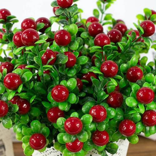 Cành cây quả giả dùng trang trí