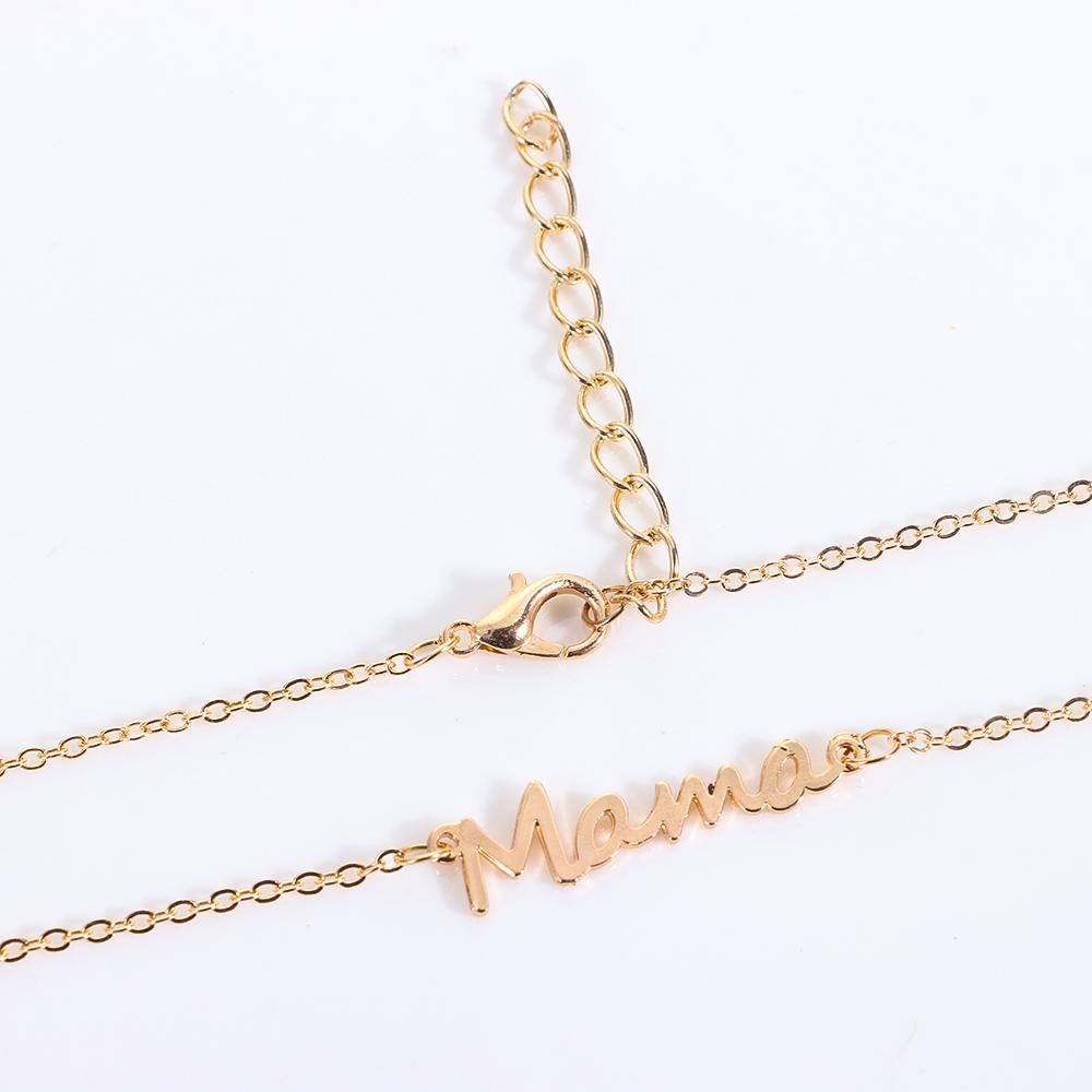 EUCA Vòng cổ Mặt Chữ Mother 'S Day