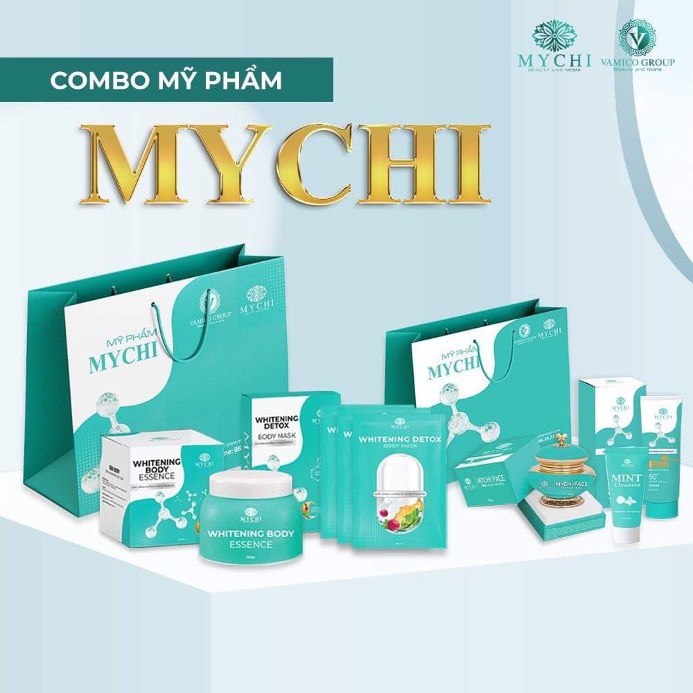 Combo Dưỡng Trắng Da Toàn Thân MYCHI(1 hộp Body + 1 hộp tắm trắng)