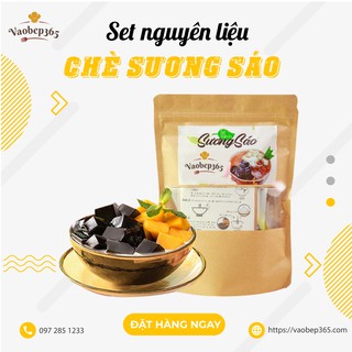Set Nguyên Liệu Chè Panna Cotta Chuẩn Vị Sài Thành Thành Phẩm 25-30 Chén Vaobep365