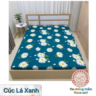 GA CHỐNG THẤM NANO SURI CAO CẤP LAU LÀ SẠCH. Mẫu cúc lá xanh và cúc lá ghi hót hít