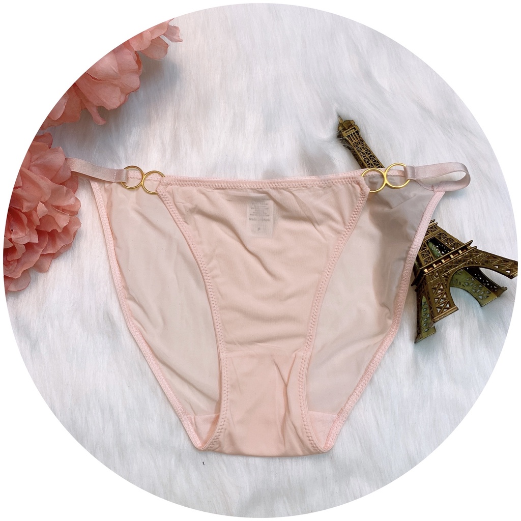 Quần lót sexy, phối dây hông, chất su lạnh mềm mịn chống nhăn, co giãn đàn hồi tốt Q14