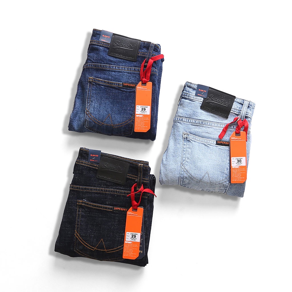Quần Jean Nam Ống Suông Xịn Xò G519 - Quần Bò Nam