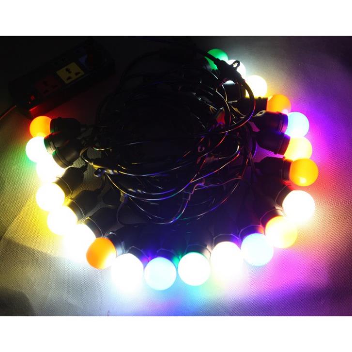 Combo 50 bóng đèn led búp chanh 3w trang trí trong nhà ngoài trời, giá sỉ