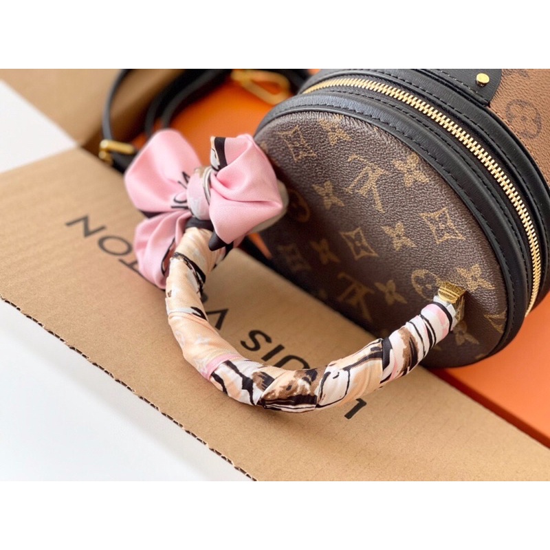 Túi lv cốp sz 17 chất da bò