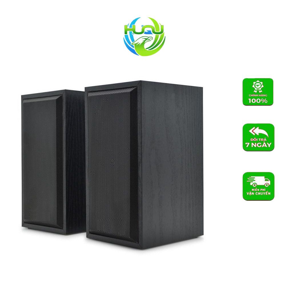 Loa vi tính ⚡Bảo hành 6 Tháng⚡ Bộ 2 loa nghe nhạc để bàn siêu trầm - âm thanh 3D HiFi cực đỉnh V7