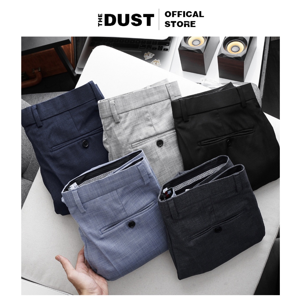 Quần âu nam công sở LCT xuất xịn, Quần tây nam form slimfit vải wool cao cấp