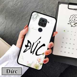 Ốp lưng Xiaomi Redmi Note 9-in chữ thư pháp