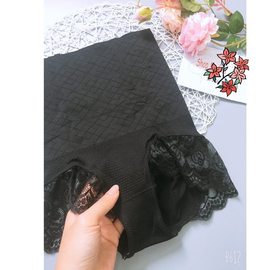 Quần Gen Bụng Chống Cuộn Viền Ren Munafie