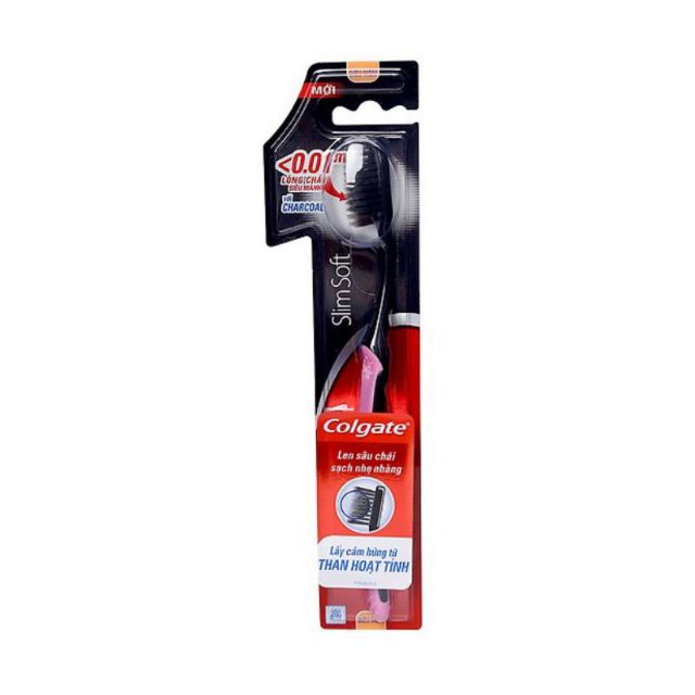 Bàn Chải Đánh Răng (3màu) Colgate Slim Soft Charcoal