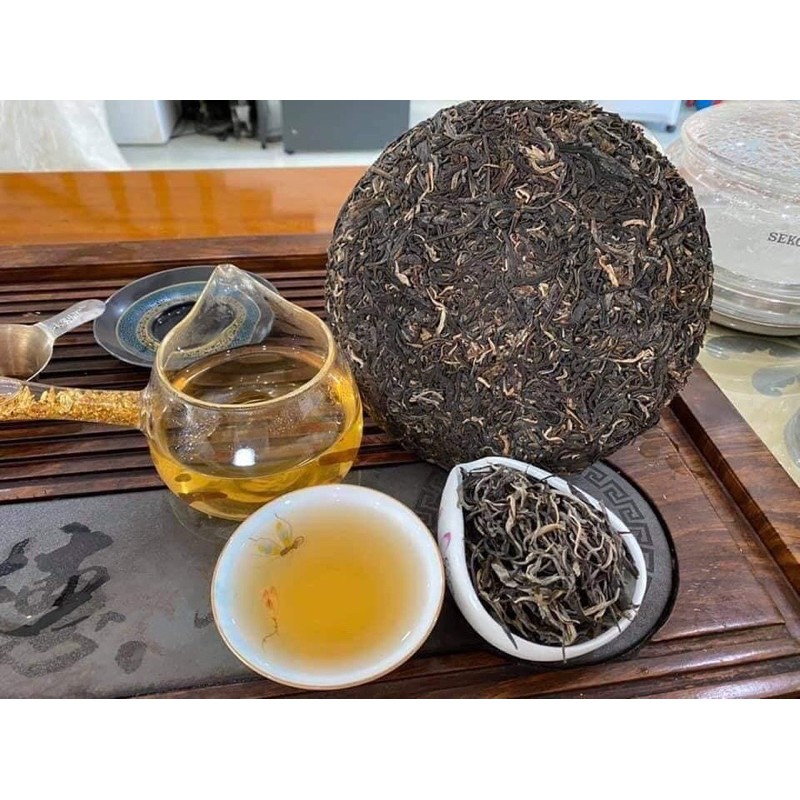 Bánh trà Phổ Nhĩ sống