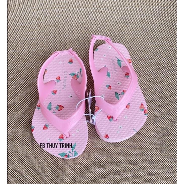Dép xỏ ngón, tông siêu nhẹ OLDNAVY chính hãng cho bé