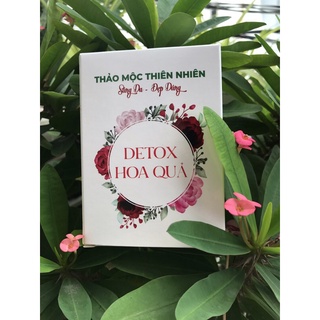 Detox hoa quả giảm mỡ bụng chuyên sâu _15 viên