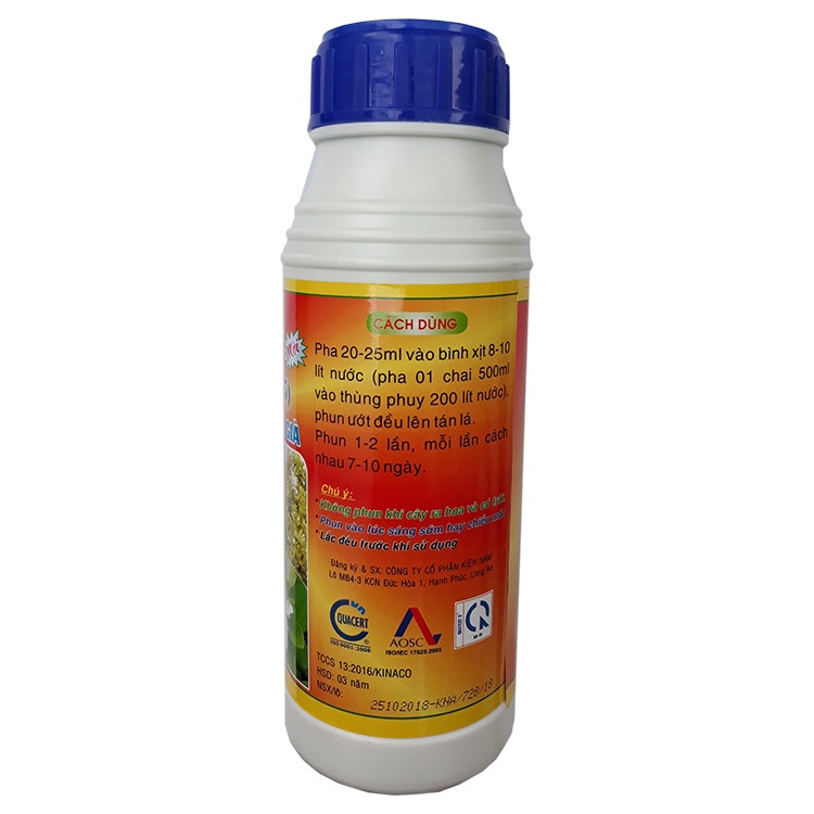 ADO ETHEPHON 500ml Phân bón làm rụng lá già, bật mầm hoa
