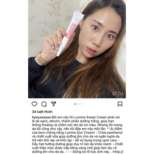 Kem Khử Thâm Nám Nách Nhũ Hoa Lumiderm Bright Care Hàn Quốc chính hãng nội địa Hàn