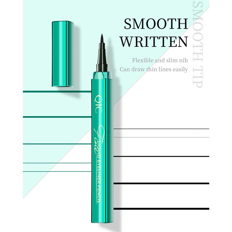 Bút Kẻ Mắt Dạng Lỏng Màu Đen Chống Thấm Nước Lâu Trôi Không Nhòe Cho Cả Ngày