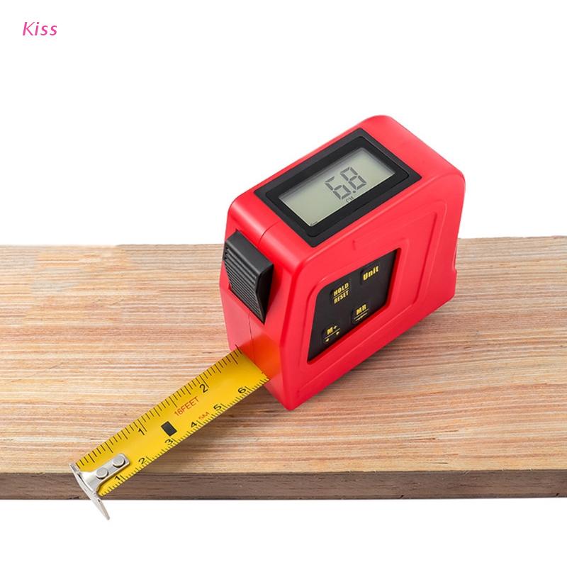 Thước Dây Điện Tử 16ft Hiển Thị Màn Hình LCD Tiện Dụng