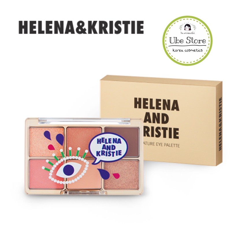 BẢNG PHẤN MẮT HELENA &amp; KRISTIE SIGNATURE EYE SHADOW #SALE_OFF_94%