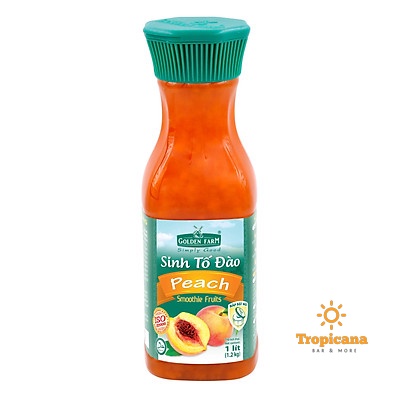 Sinh Tố Golden Farm Đủ mùi - Chai 1L