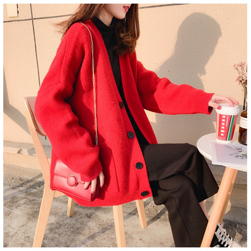 [Giảm 10K: Mã VENU10K] Áo khoác len cardigan chất mịn đẹp hàng quảng châu cao cấp | BigBuy360 - bigbuy360.vn