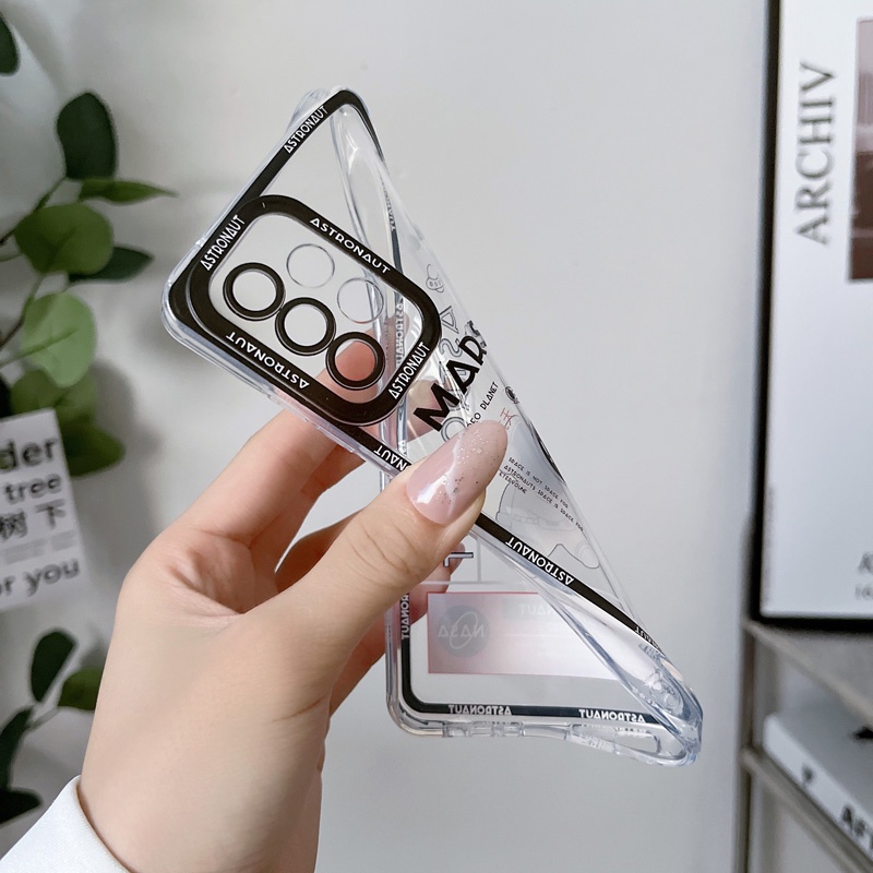 XIAOMI Ốp Điện Thoại Silicon Hình Phi Hành Gia Redmi 10C 11T Pro 12 Mi 11 Lite 5G NE Redmi Note 11 11S 10 Pro 5G