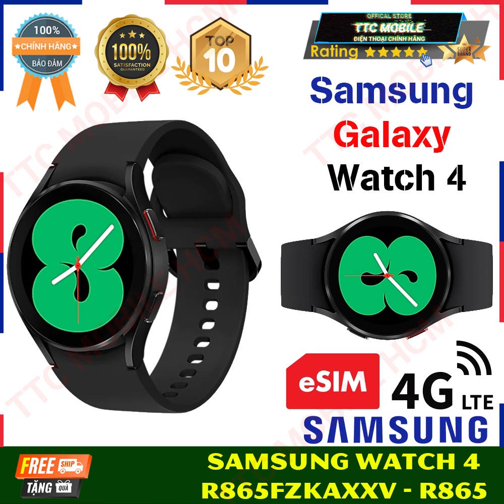 Đồng Hồ Thông Minh Samsung Galaxy Watch 4 40mm 44mm | Đo SPo2 | Hàng Chính Hãng