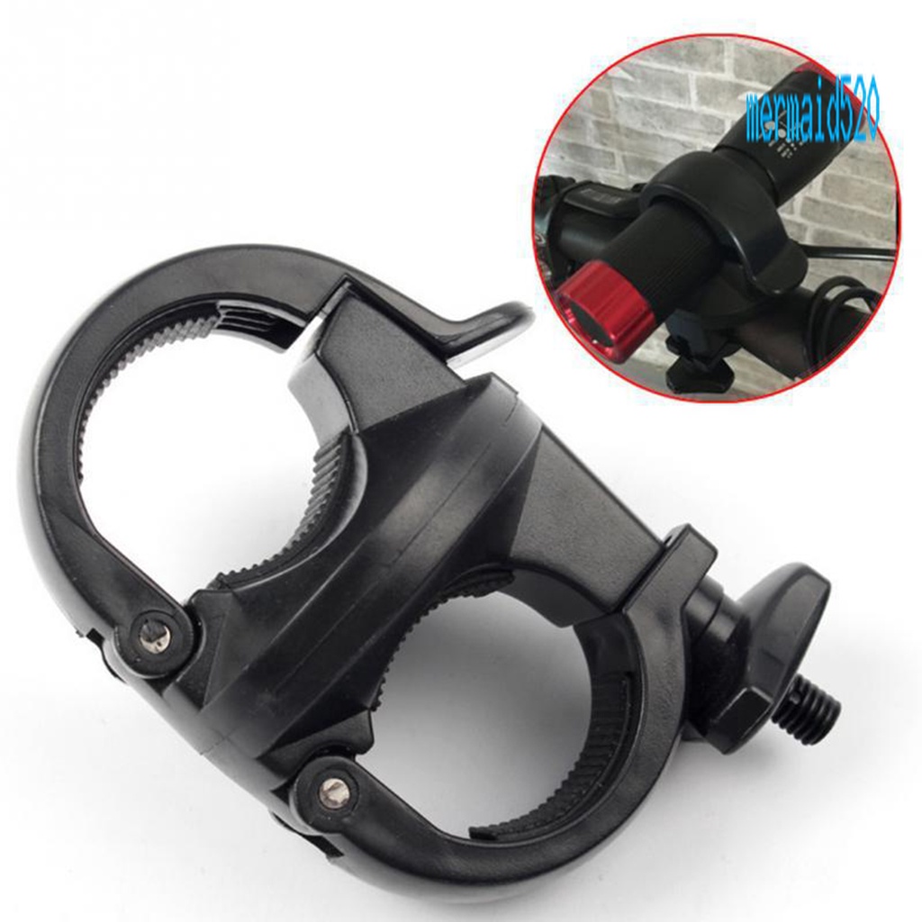 Giá Đỡ Đèn Pin Có Kẹp Gắn Xe Đạp Xoay 360 Độ Tiện Dụng