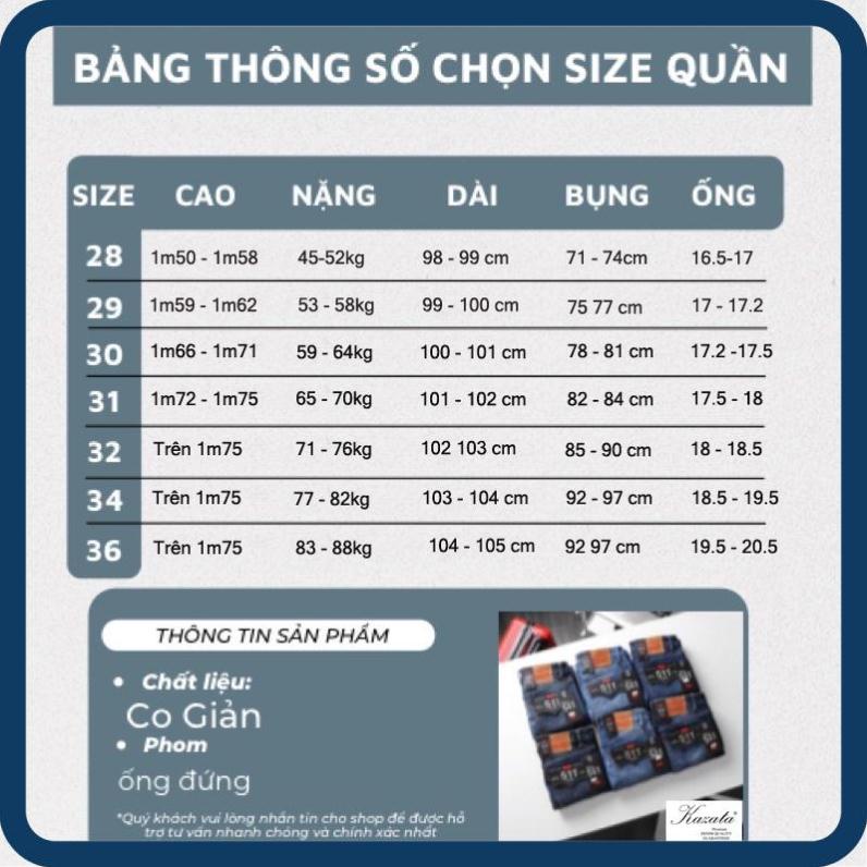 SALE GIÁ VỐN Quần Jean Nam Đẹp LE511 Vải Không Phai Co Giãn Xanh Rêu dáng Slimfit