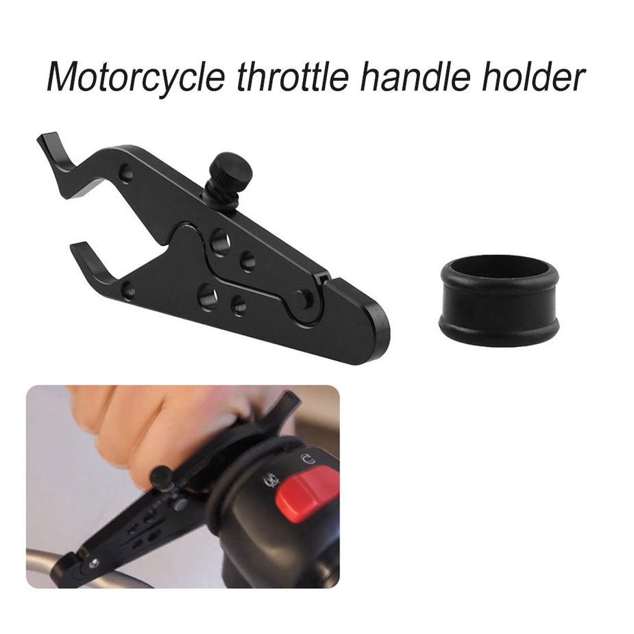 1 Set Motorcycle Cruise Control Throttle For MB-OT312-BK High Grade Aluminum  Lock Assist Retainer  Universal Wrist Grip