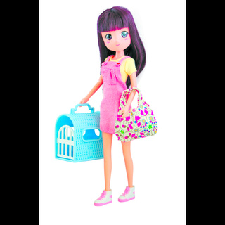 Búp bê ORI Hiền Hòa dắt chó C 37005C-HH