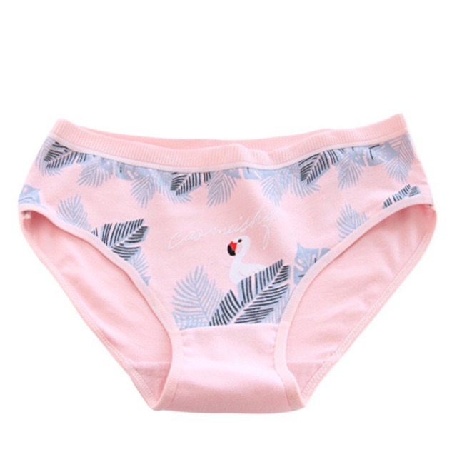 Quần Lót Cotton Hồng Hạc kute ( 38-58kg)