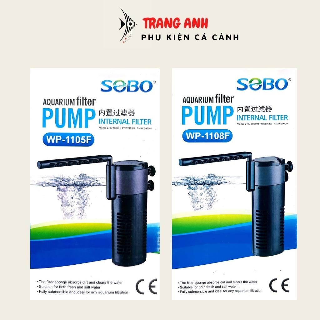 Máy Lọc Chìm SOBO WP-1105F, WP-1108F, lọc ống bể cá cảnh