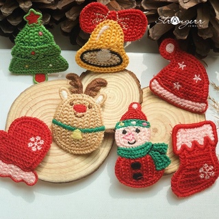 Kẹp tóc xinh xắn cho bé yêu Noel, phong cách Hàn Quốc - STRANGERR