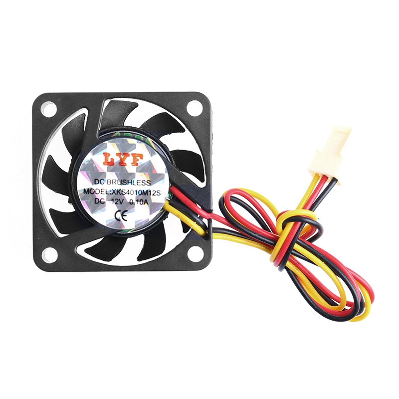 Quạt Tản Nhiệt CPU Máy Tính PC DC 12V 0.10A 3-Pin 40x40x10mm 4010